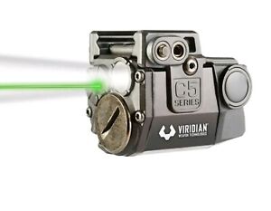 Viridian Green Universal SubCompact Green Laser w/ Tactical Light 100 Lumens C5L