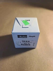 Parker 3102 60 00 Legris push to connect 3/8" OD tube elbow (LOT D300) - Bild 1 von 2