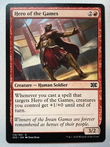 MTG Double Masters 2022 Hero of the Games 112 NM/M - Picture 1 of 1