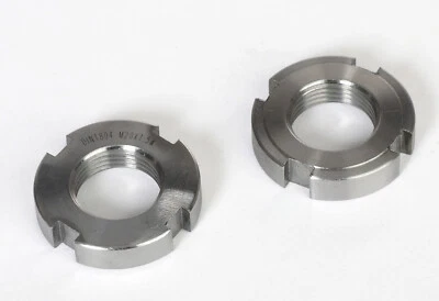 Nutmutter DIN 1804 W Stahl blank M8 - M110 & optional Hakenschlüssel DIN 1810 A - Bild 1 von 2