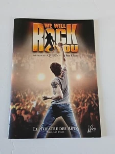 Queen We Will Rock You The Musical Queen & Ben Elton Program Paris Las Vegas - Imagen 1 de 14