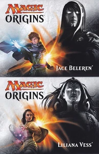 MTG ORIGINS Prerelease Story Booklet Insert SET 5 Liliana Vess Jace Beleren - Bild 1 von 3