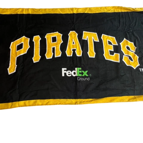 Pittsburgh Pirates Beach Towel - Black/Gold (SGA) - New MLB Baseball Cover