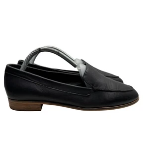Wittner Havarra Black Leather Loafer Preppy Minimalist Shoes Women's size EU40 - Picture 1 of 10