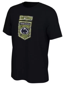Nike Men’s Penn State PSU Football Black Camo Veterans Day Jersey Shirt Medium M - Picture 1 of 8