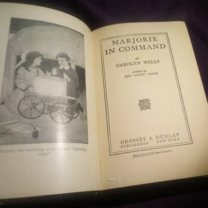 MARJORIE IN COMMAND BY CAROLYN WELLS -  family-owned - Picture 1 of 9