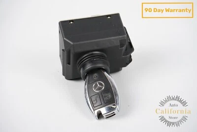 10-16 Mercedes W218 CLS63 AMG E550 Ignition Switch Module w/Key 2129055400 OEM Foto 1 de 4