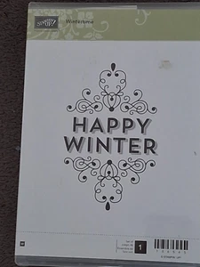 StampinUp Stempel Wintertime - Holzstempel - nicht mehr erhältlich - Bild 1 von 2
