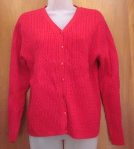 Pendleton Mills Button-Down Vintage Portland Med Zopfmuster Strickjacke Oregon mit Nylon - Bild 1 von 2