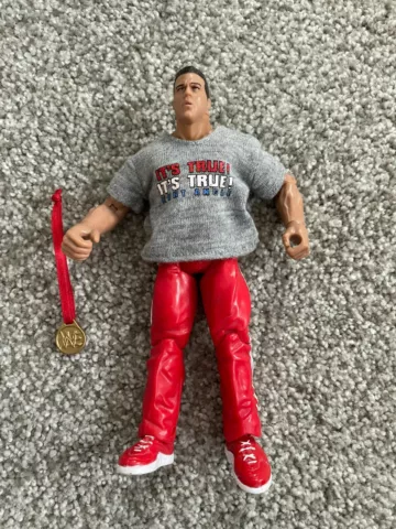 WWF WCW NWO WWE Vintage 2001 Jakks Kurt Angle ToyFare Exclusive Action Figure Cover