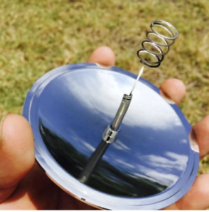 Solar Concentrator 85mm Dish Camping Fire Starter Burning Objects Education Toy