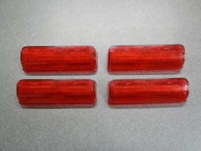 Juego de 4 lentes de luz trasera Buick Wildcat Electra 225 1962 62 lentes de luz trasera NUEVO Foto 1 de 4