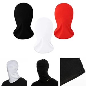 Unisex Adults Ice Silk Masks Solid Color Costume Mask Sports Full Face Cover - Picture 1 of 24