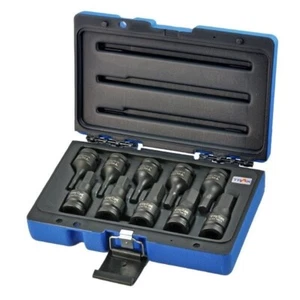TRAX 10Pcs 1/2″ Dr. Impact SAE Hex Socket Bit Set 5/32" to 3/4" ARX-IBS40010HS - Picture 1 of 3