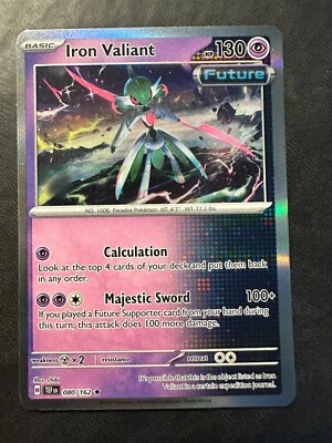 Iron Valiant 080/162 Sv05: Temporal Forces Holo - Image 1 of 2