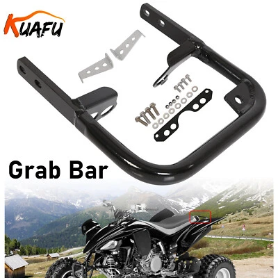 Aluminum Rear Black Grab Bar Bumper For Yamaha YFZ 450 Models 2004-2013 ATV Foto 1 de 4