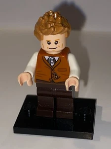 LEGO® Minifig Newt Scamander Dark Orange Vest Fantastic Beasts Harry Potter - Picture 1 of 4