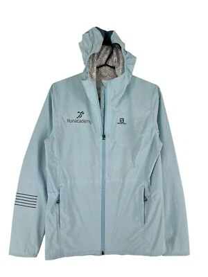 Abrigo chaqueta de lluvia con capucha Salomon para mujer talla M Foto 1 de 4