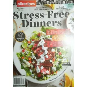 STRESS-FREE DINNERS all recipes SIMPLE & FRESH 99 easy weeknight recipes AIR FRY - Picture 1 of 12