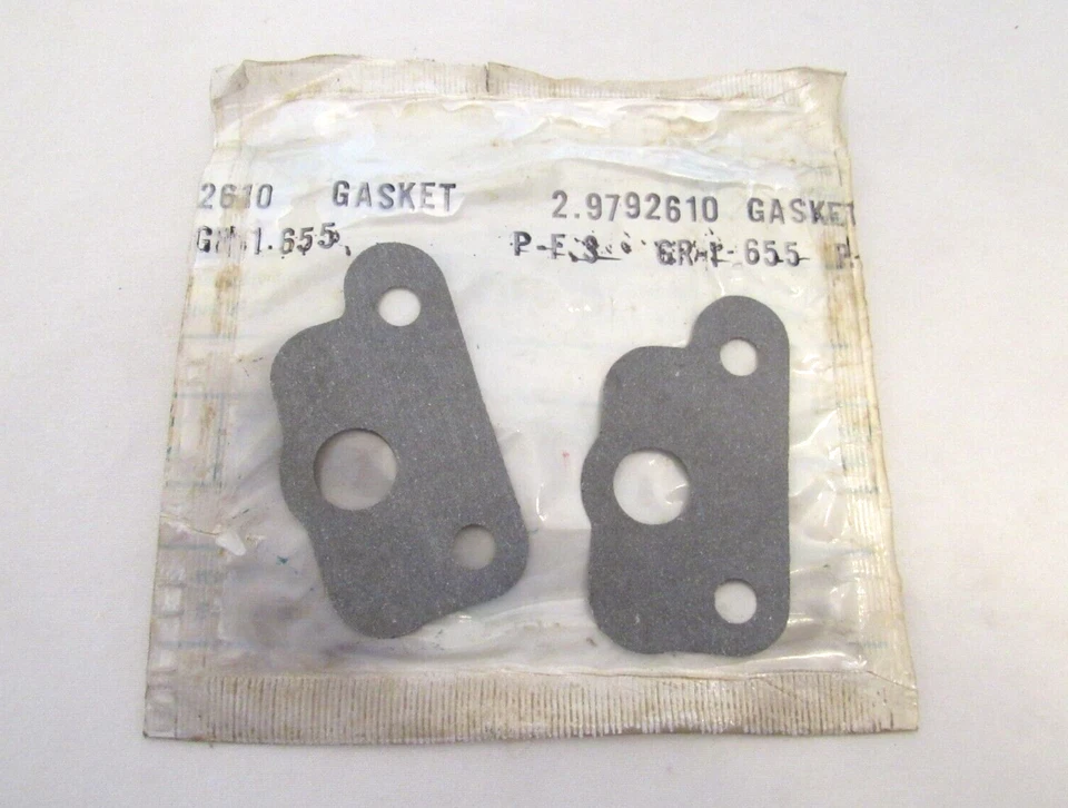 Junta de bloco bomba de óleo NOS 1966 1969 Pontiac Firebird Tempest T/6 OHC GM 9792610 - Imagem 1 de 4