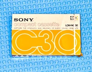 CINTA DE CASETE BLANCA SONY DE COLECCIÓN A+B DE BAJO RUIDO 30 VS II (1) (PARCIALMENTE SELLADA) - Imagen 1 de 3