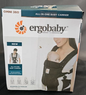 Portabebés todo en uno Ergobaby Omni 360 para recién nacido - soporte lumbar para niños pequeños Foto 1 de 4