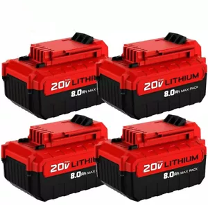 Pack For Porter Cable Pack 20V 8.0Ah PCC671B PCC620B 20Volt Battery Lithium-Ion - Picture 1 of 13