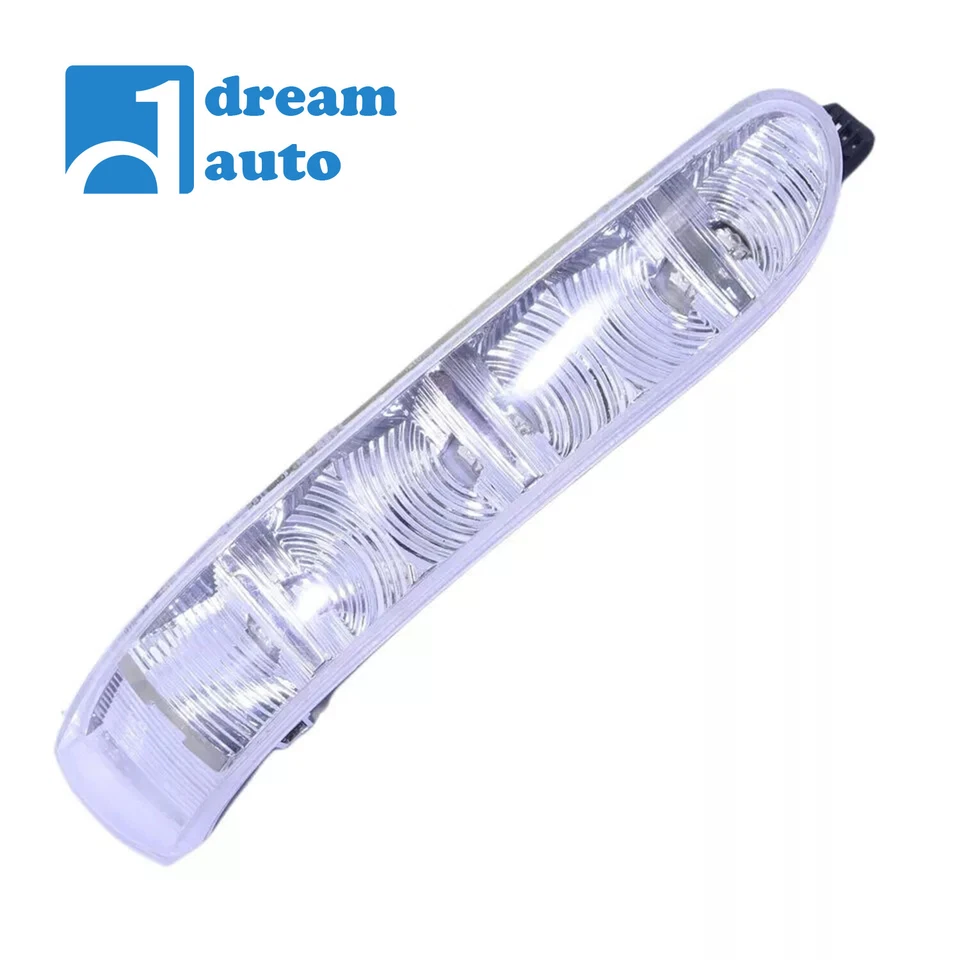 Espelho dianteiro esquerdo da porta do motorista luz de seta para Mercedes-Benz S500 - Imagem 1 de 4