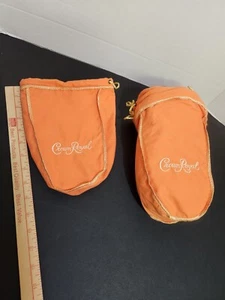 Menge 12 Crown Royal Peach 750 ml Beutel mit Kordelzügen 9" - Bild 1 von 6