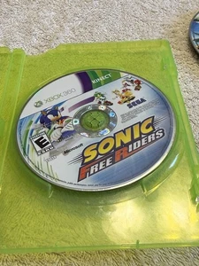 Sonic Free Riders XBOX360 Kinect Racing Azione Avventura Il Riccio Solo Disco - Foto 1 di 2