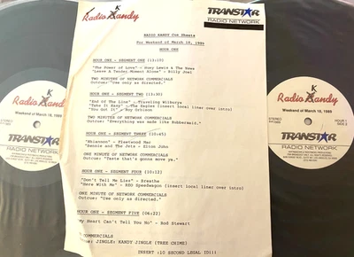 3/18/89 JOHN CANDY PLAYS HIS FAV 60's-80's 'RADIO KANDY', 60-80s HITS & COMEDY* - Image 1 of 2