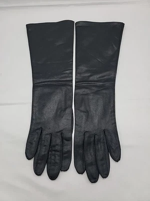 Guantes largos vintage Van Raalte negros de nailon de noche para mujer talla 7,5 Foto 1 de 4