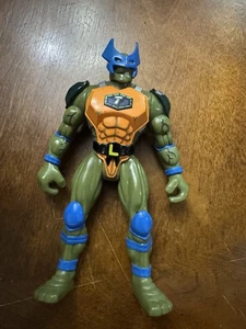 TMNT Super Mutants Leo 1994 Teenage Mutant Ninja Turtles Leonardo Figur Maske - Bild 1 von 5