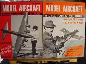 RARE 2 X MODEL AIRCRAFT MAGS AEROMODELLER  SEPTEMBER & NOVEMBER 1963  WITH PLANS - Picture 1 of 7