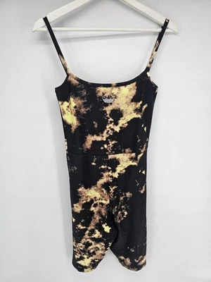 Adidas Mujer One Piece Entrenamiento Atlético Talla XS Negro Amarillo Foto 1 de 4