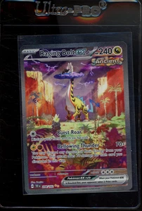 2024 POKEMON TEMPORAL FORCES 208/162 RAGING BOLT EX SPECIAL ILLUSTRATION RARE - Picture 1 of 3