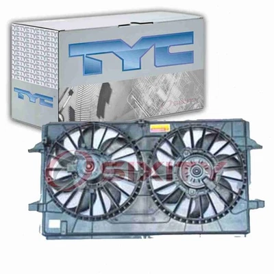Conjunto de ventilador condensador y radiador doble TYC para Chevrolet Malibu SB 2007-2012 Foto 1 de 4