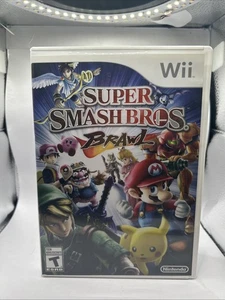 Super Smash Bros Brawl Nintendo Wii Completo Probado en Caja Original Muy Limpio Difícil de Encontrar ¡En Caja!! - Imagen 1 de 3