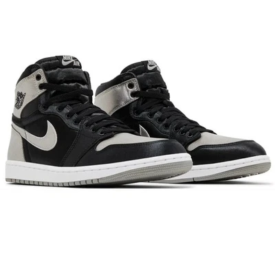 Nike Women's Air Jordan 1 High OG Satin Shadow FD4810-010 Fashion Shoes NEW 9 - Image 1 of 4