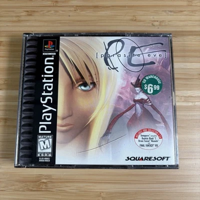 Parasite Eve (PlayStation 1, PS1, 1998) Complete in Box with Manual and Demo - Image 1 of 4
