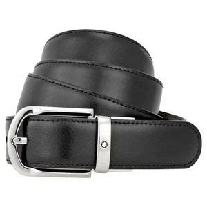 Montblanc Reversible Leather Men's Belt 111080 - Picture 1 of 2