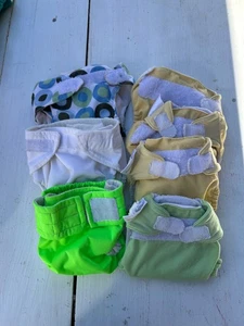 Newborn bumgenius & swaddlebees diapers - Picture 1 of 1