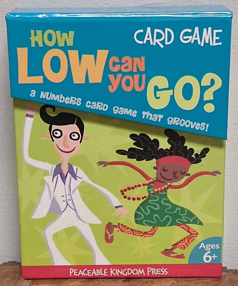 How Low Can You Go? Card Game A Number Card Game That Grooves Rare HTF Complete  - Image 1 of 4