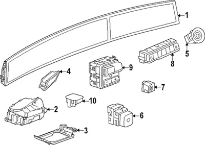 Genuine GM Switch 86515223 - Image 1 of 2