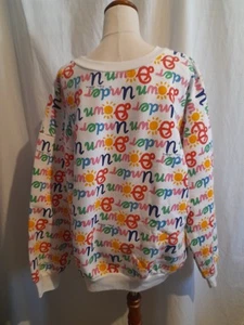 Vintage Ken Done Down Under All Over Print Sweater Large Made in Australia - Picture 1 of 4