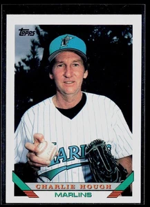 Charlie Hough 1993 Topps #520 Florida Marlins - Picture 1 of 2