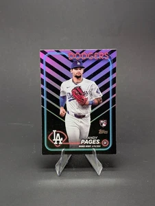 2024 Topps Update Series - Rookie Debut Andy Pages #US108 Holiday (RC) - Bild 1 von 2