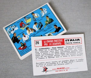 ITALIA PATRIA NOSTRA-PANINI 1968-LOTTO 38 FIGURINE TUTTE DIVERSE-NUOVE/NEW - Foto 1 di 5