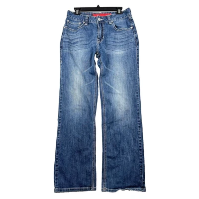 Rock & Roll Denim Men's 31x30 Double Barrel Relaxed Straight Leg Denim Faded Y2K - Image 1 of 4