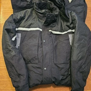 Cabelas Snowsuit Coveralls Mens XL Reg Zip Off Hood Insulated Snowmobiling - Picture 1 of 11